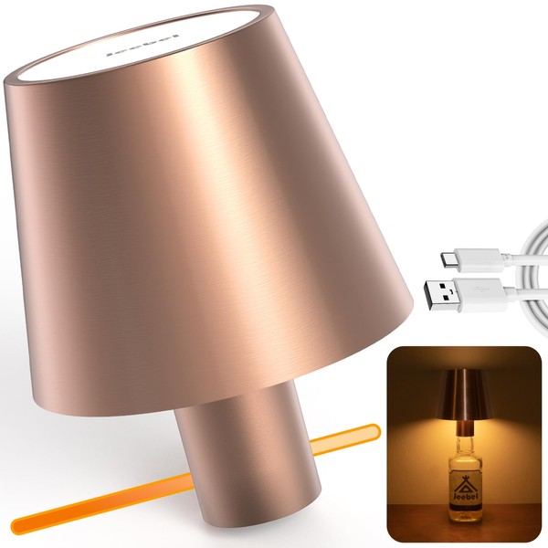 Jeebel LED Bottle Light, 5200 mAh, Wireless RGB Bottle Lamp,