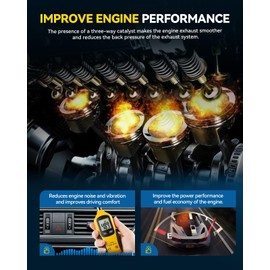 PHILTOP Front and Rear High FLow Stainless Steel Catalytic Converter Kit Fit For Toyota, Lexus Avalon 3.0L 2000-2004, ES300 3.0L 1999-2001 Replace# 16130, 641204, 16396,Stainless Steel (EPA Compliant)