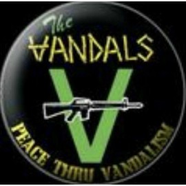 Unbranded The Vandals Peace Through Vandalism 1” Button V001B Badge Pin