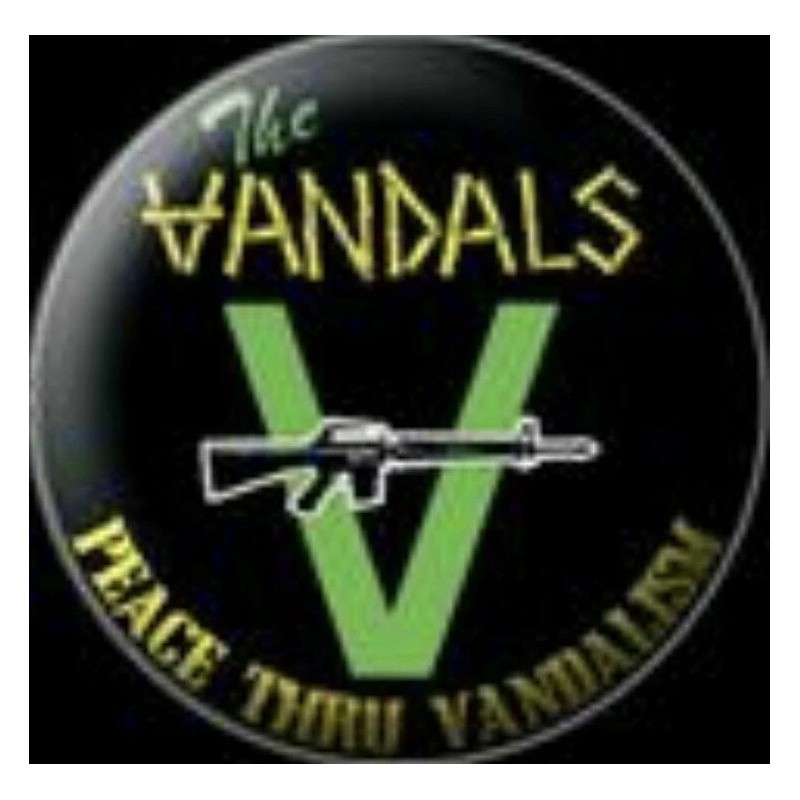 Unbranded The Vandals Peace Through Vandalism 1” Button V001B Badge