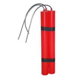 Dynamite, red plastic