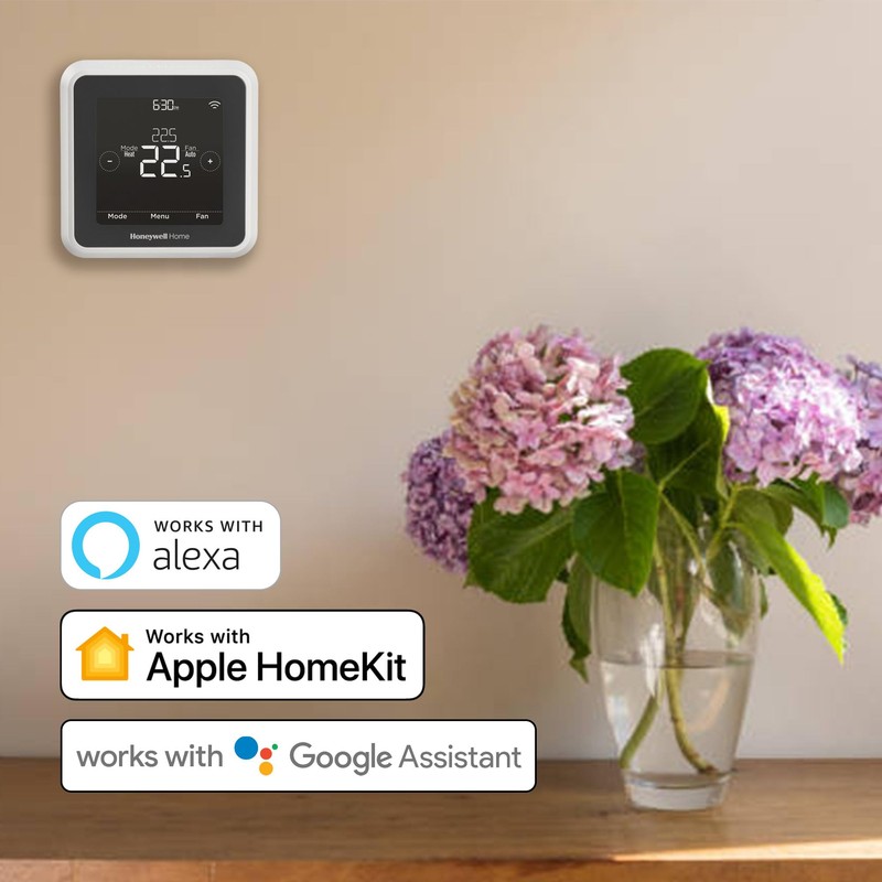 Honeywell Home RTH8800WF2022, T5 WiFi Smart Thermostat, 7 Day-Programmable Touchscreen,
