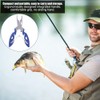 Keenso Fishing Pliers Fishing Pliers Multifunctional Line Cutter Hook Fish