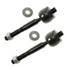 TRQ Front Inner Tie Rod Set 2 Piece Compatible with