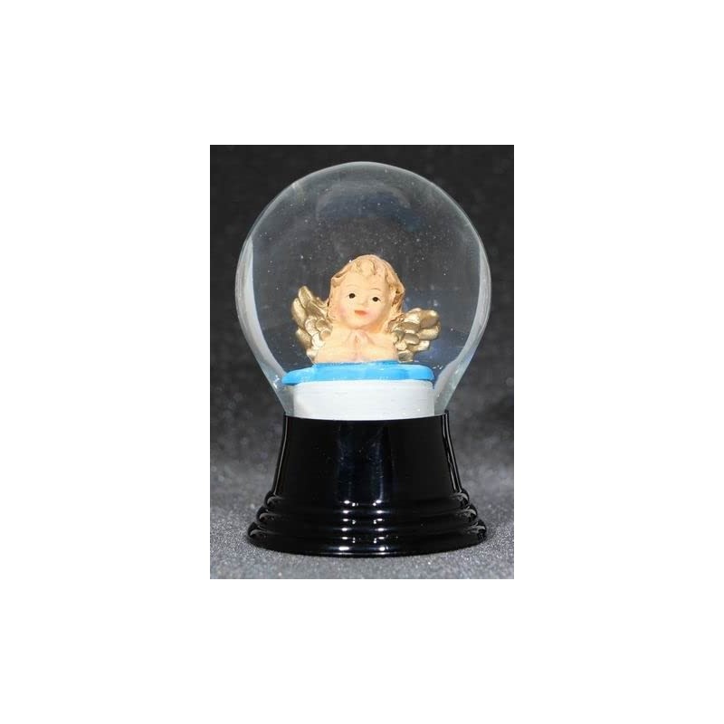 Real Glass Snow Globe, Almost Like Snow, Angel on Cloud,