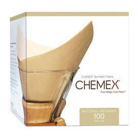 Chemex Bundle - 10-Cup Classic Series - 100 ct Square Filters - Exclusive Packaging
