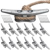 Datanly 12 Pcs Boat Cleat Open Base Dock Cleat Hot