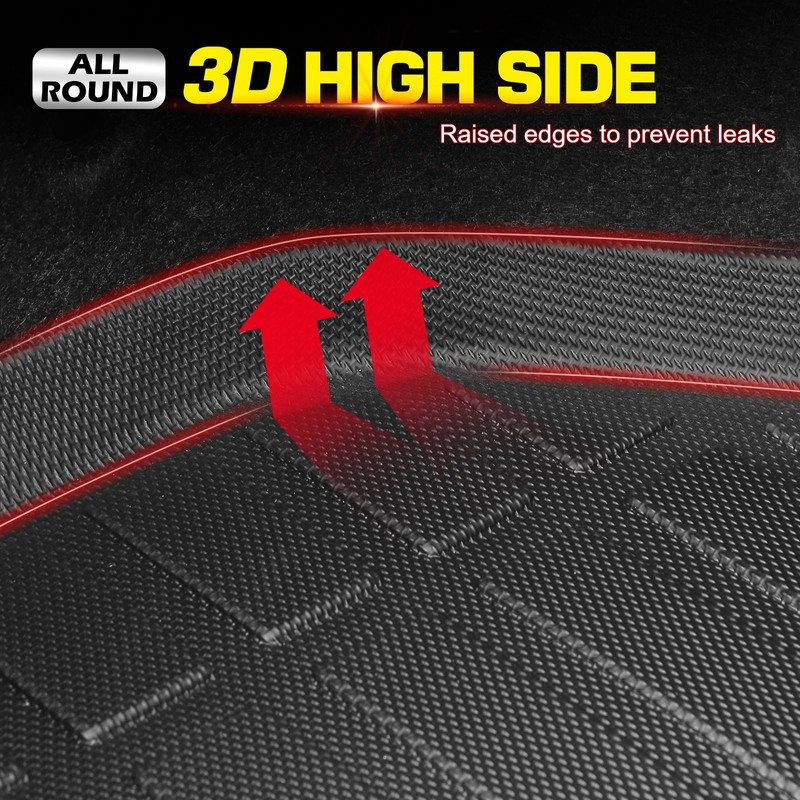 IKON MOTORSPORTS TPE Cargo Trunk Liner, Compatible with 2023-2025 Nissan