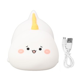 Kids Night Light Small Dinosaur Style Color Changing Tap Control Battery Powered Cute Nursery Light for Family Bedroom