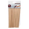Fackelmann Schaschlikspieße, Holzspieße, Grillspieße, Fleischspieße (Farbe: Braun), Menge: 100 Stück