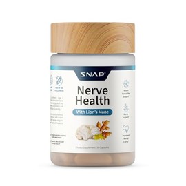 Suplemento de apoyo para la salud nerviosa con melena de león, claridad mental, memoria y enfoque mejorados, fórmula de apoyo nervioso saludable,...  