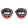 Wire Brush for Angle Grinder, 4Pcs Rotary Twist Knot Wire