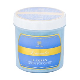 Il Corpo Mineral Bath Powder, Lavender, 21.2 oz (600 g) (30 Doses) Additive-free, Snow Salt, Seaweed Extract, Bath Additives, Cold Retention, Sauna, Sleep Peacefully, Hot Bath, Moisturizing
