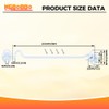 Mgoodoo 200mm Cabin Hook and Eye Latch Lock Shed Gate