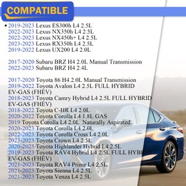 CA12289 Filtro de aire para motor Toyota Avalon Camry C-HR Corolla Highlander RAV4 Sienna Venza Lexus ES250 ES300H UX200 NX350H NX450H+ Subaru BRZ PA99265 17801-770500