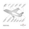 Gift Item: Rominox Key Tool/Aeroplane, 18 Functions, Keytool Key Ring
