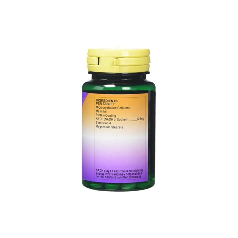 Health Plus NADH 5.5mg Energy Supplement - 30 Tablets