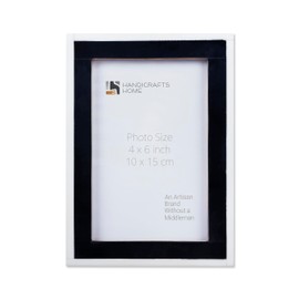 Handicrafts Home Picture Photo Frame Mosaic Art Inspired Vintage Wall Décor Frames Decoration Murale 4X6 Black