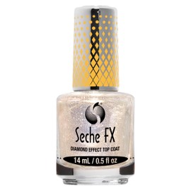 Seche Top Coat Efecto Diamante Gold 14.8ml                                                                                                            