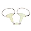 Stainless Steel Horse Bit Apple Flavor Rubber Wrapped Horse Mouth