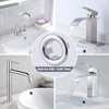 ARCORA 6 Pack Sink Overflow Ring, Bathroom Kitchen Sink Basin