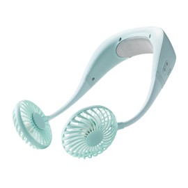 Three Up NF-T2129GN Heatstroke Prevention, Peltier Type, Instant Cooling Plate, Neck Cool Fan, 3 Levels, Mint Green