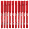 DOLLAR Fineliner Pens, RED, 0.3mm Ultra Fine Felt Tip, Pack