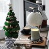 WARMCITY Modern Candle Warmer Lamp, Wide Base Candle Warming Lamp