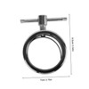Mipcase Professional Barbell Clamp Wear Resistant Weight Clip Portable Barbell
