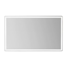 UHANBUT Large Square Car Sun Visor Cosmetic Mirror, Stainless Steel Shatter-Proof Automotive Interior Makeup Mirrors, Self-Adhesive Vehicle Seatback Vanity Mirror for Car, Truck, SUV (Square)
