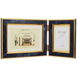 vanjoh Photo Frame Twin Frame Classic Mats with Mat , bule