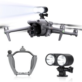 Air 3S/3 Night Lights with 1/4 Stud Screw Extension Bracket for DJI Air 3/3S Accessories,Suitable for Action4,for Gopro Sports Cameras