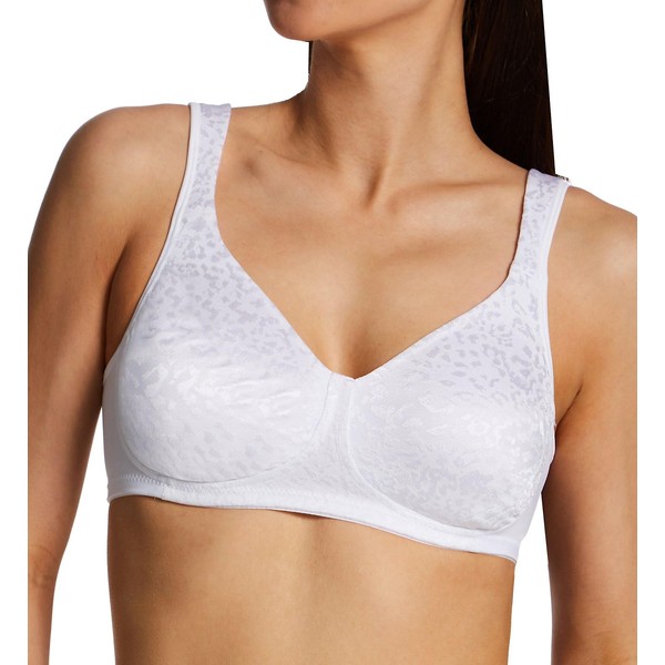 PLAYTEX Women's Wireless Bra, 18-Hour Ultimate Lift Wireless Full-Coverage Bra,
