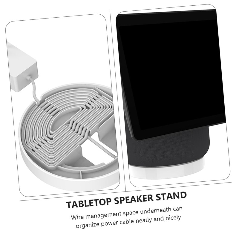 KONTONTY Desktop Speaker Holder for Compact Bracket Stand Practical Speaker
