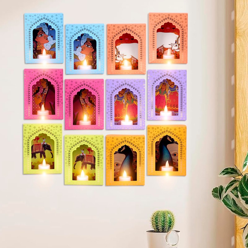 Satvik Deep Mala Diwali Decoration Set of 12 | Hanging