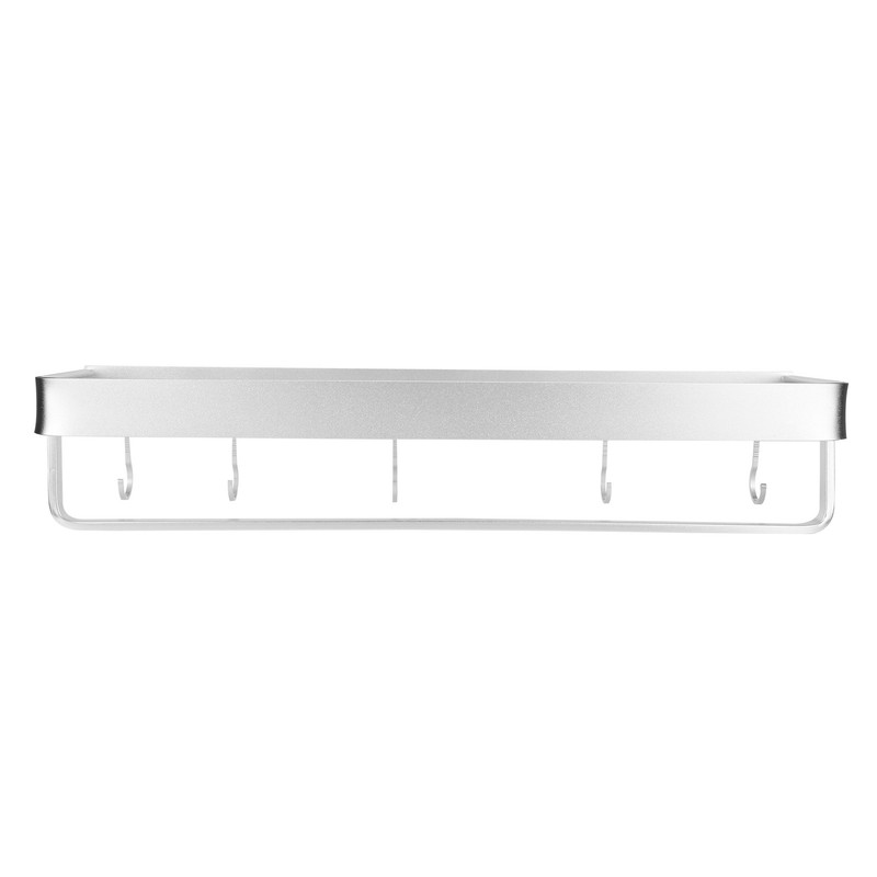 Bathroom Shelf Wall Mount Space Aluminium Shower Single Layer Shelf