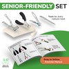 Complete Nail and Toenail Clippers for Seniors with Thick Toenails,