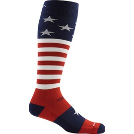 Darn Tough Captain America Cushion Sock - Men's Stars & Stripes 2X-Large