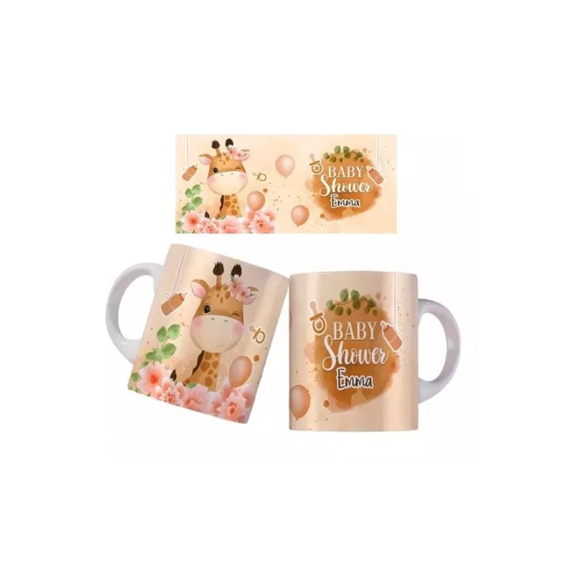 Like Shop 50 Tazas Personalizadas Recuerdo Para Baby Shower
