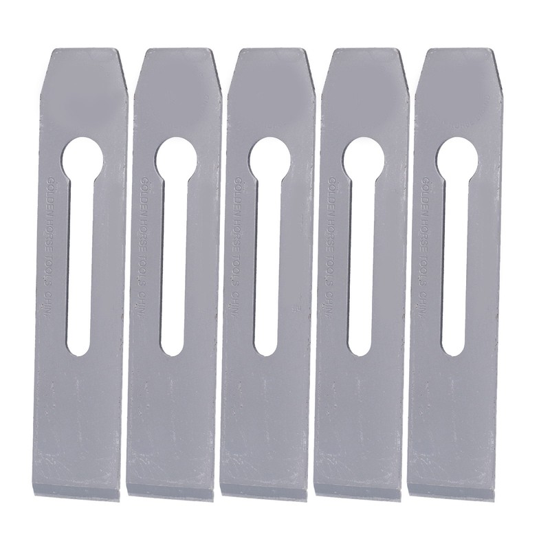 5Pcs Planer Blades Steel 38mm Portable Knife Replacement Accessories for
