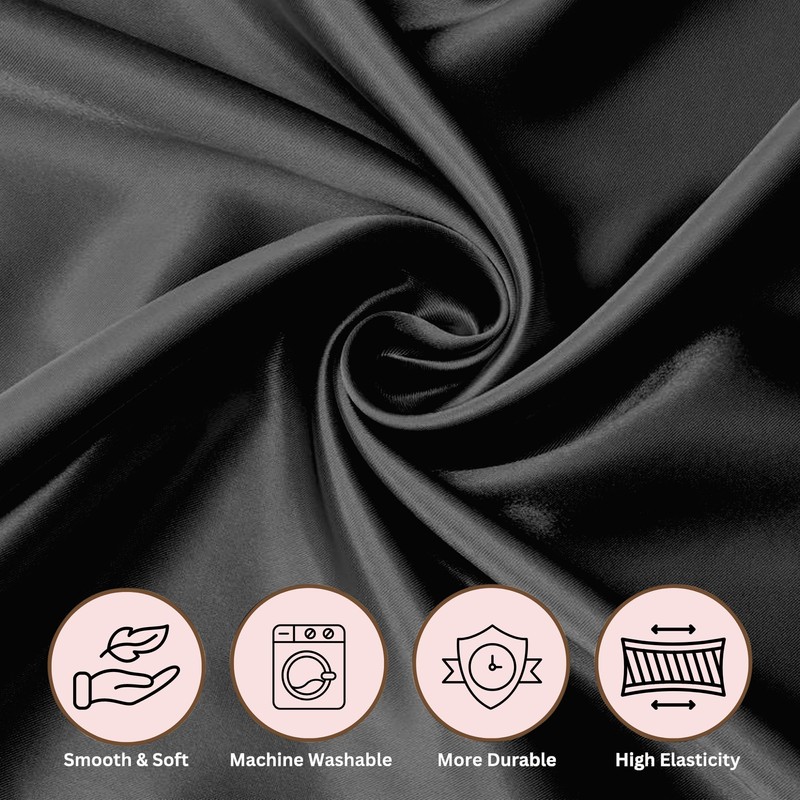 ColourNest Satin Pillowcase Set for Hair and Skin - 2