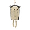 Rustic Hanging Animal Wind Chimes Resin Hand Made Natural Garden