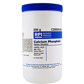 Calcium Phosphate, Dibasic, Dihydrate, 500 Grams