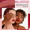 Matte Lipstick Lip Liner Set - Long-Lasting, Waterproof, Full-Coverage Lip