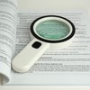 TMANGO Magnifying Glass with Light, 30X Handheld Large Magnifying Glass