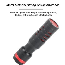 Arector Professional Universal Shotgun Video Microphone for Camera and Smartphones with Shock Mount、Windscreen - Black