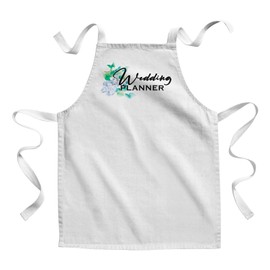 Fabulous Kinderküchenschürze - Malen Hochzeitsplaner Hochzeit Hochzeit Hochzeit Blaue Blumen - Premium Qualität