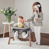 Fodoss Convertible Baby High Chair with Detachable Tray, Foldable High