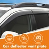 WGGDRAQQ 4Pcs Window Visor Rain Guard Deflector for Acura MDX