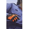 Prohands Synthetic Leather PU Embossed Gloves pu625 , orange